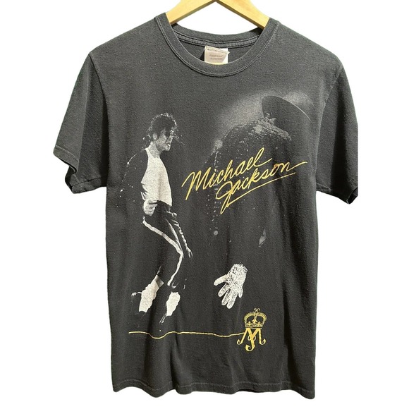 Vintage Michael Jackson King Of Pop T-Shirt Size Small - Picture 1 of 3